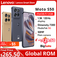 Motorola MOTO S50 Smartphone 5G Original Global ROM 6.36 inch POLED 120Hz Screen Dimensity 7300 NFC 12GB 512GB 50MP Camera