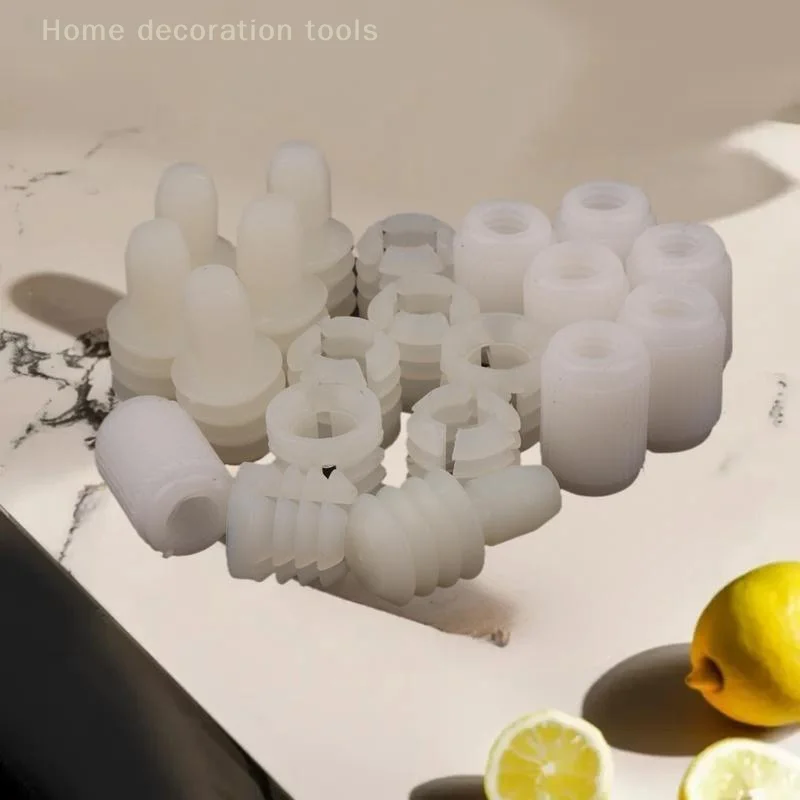 50er-Pack Dual-Gender-vorgespannter Gitter, spezielle Add-ons, Kunststoffmuttern, verdeckte Verschlüsse