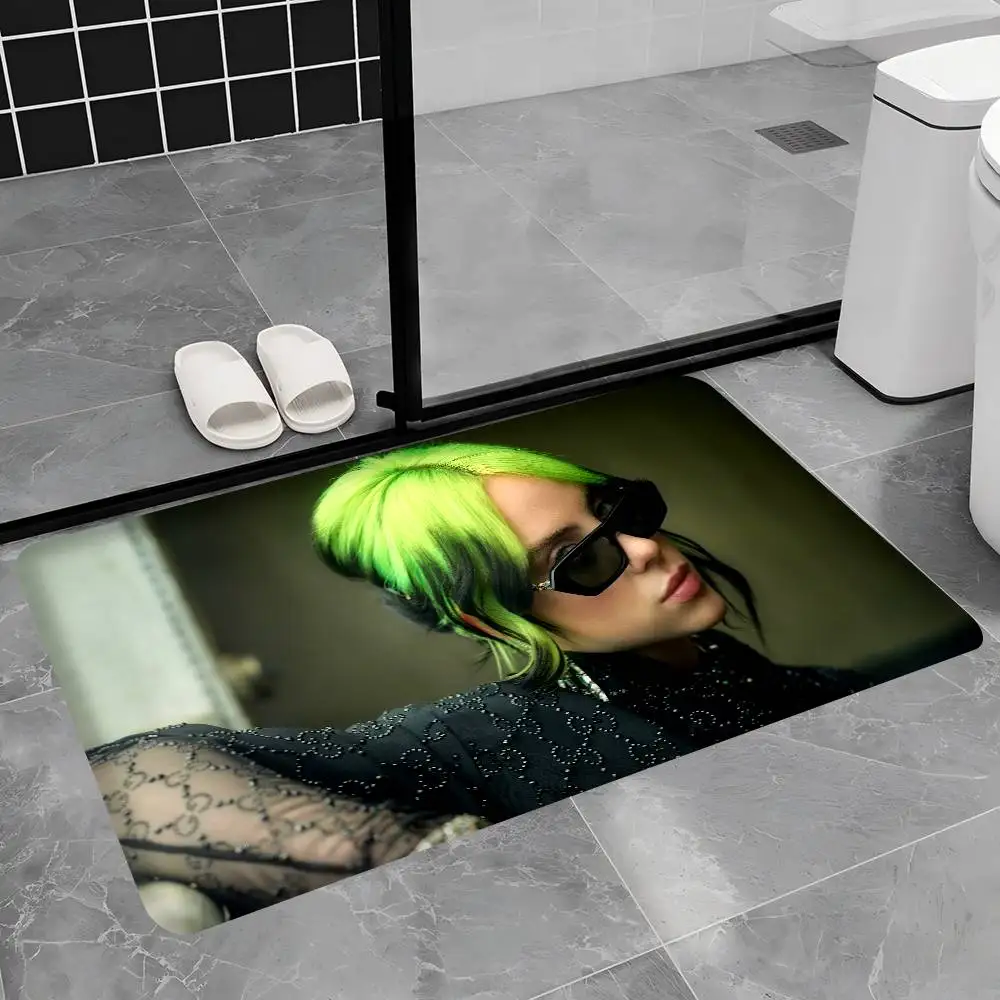 Hot B-BillieS Floor Mat INS Style Soft Bedroom Floor House Laundry Room Mat Anti-skid Household Carpets