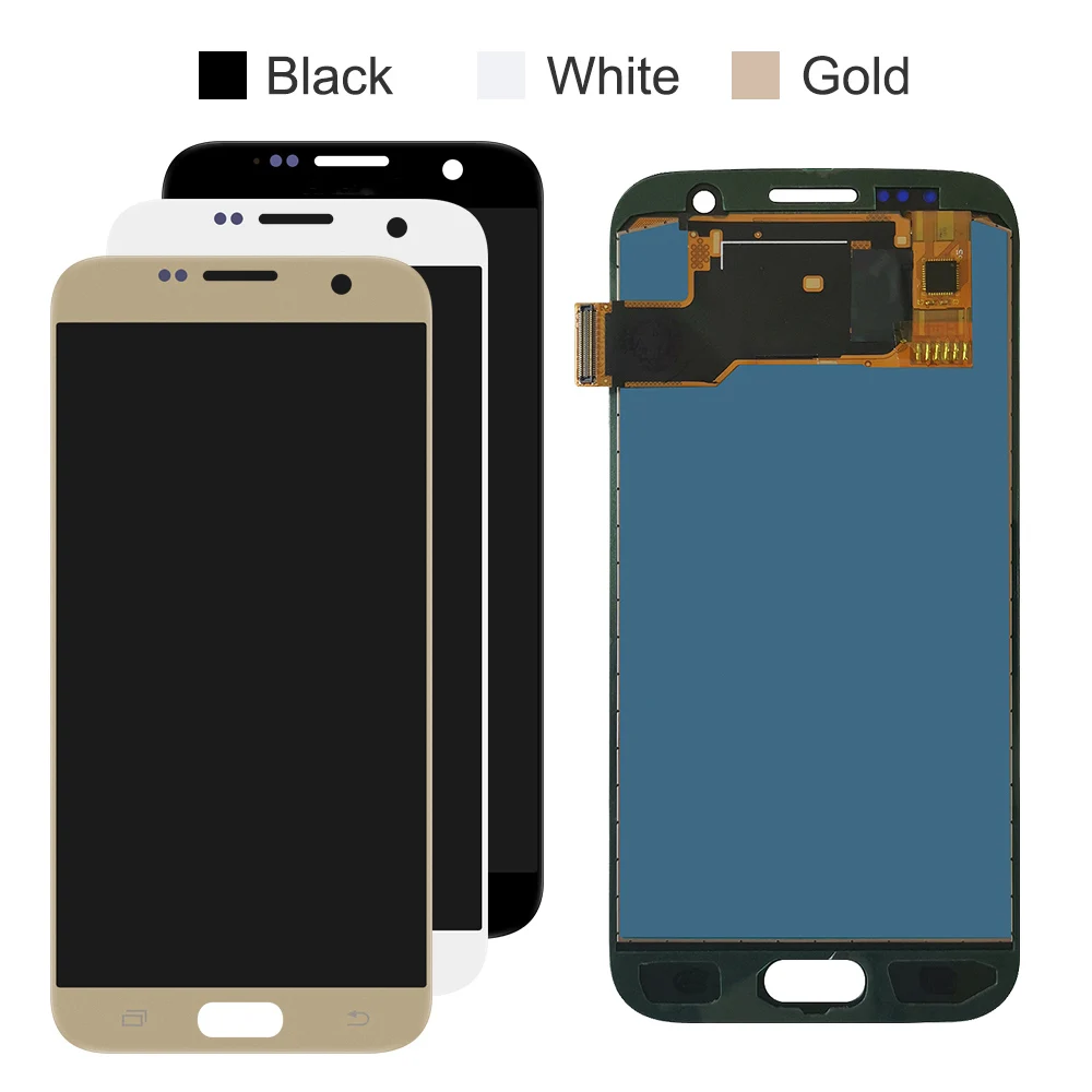 Display Screen for Samsung Galaxy S7 G930 G930F G9300 Lcd Display Touch Screen Digitizer Assembly Replacement