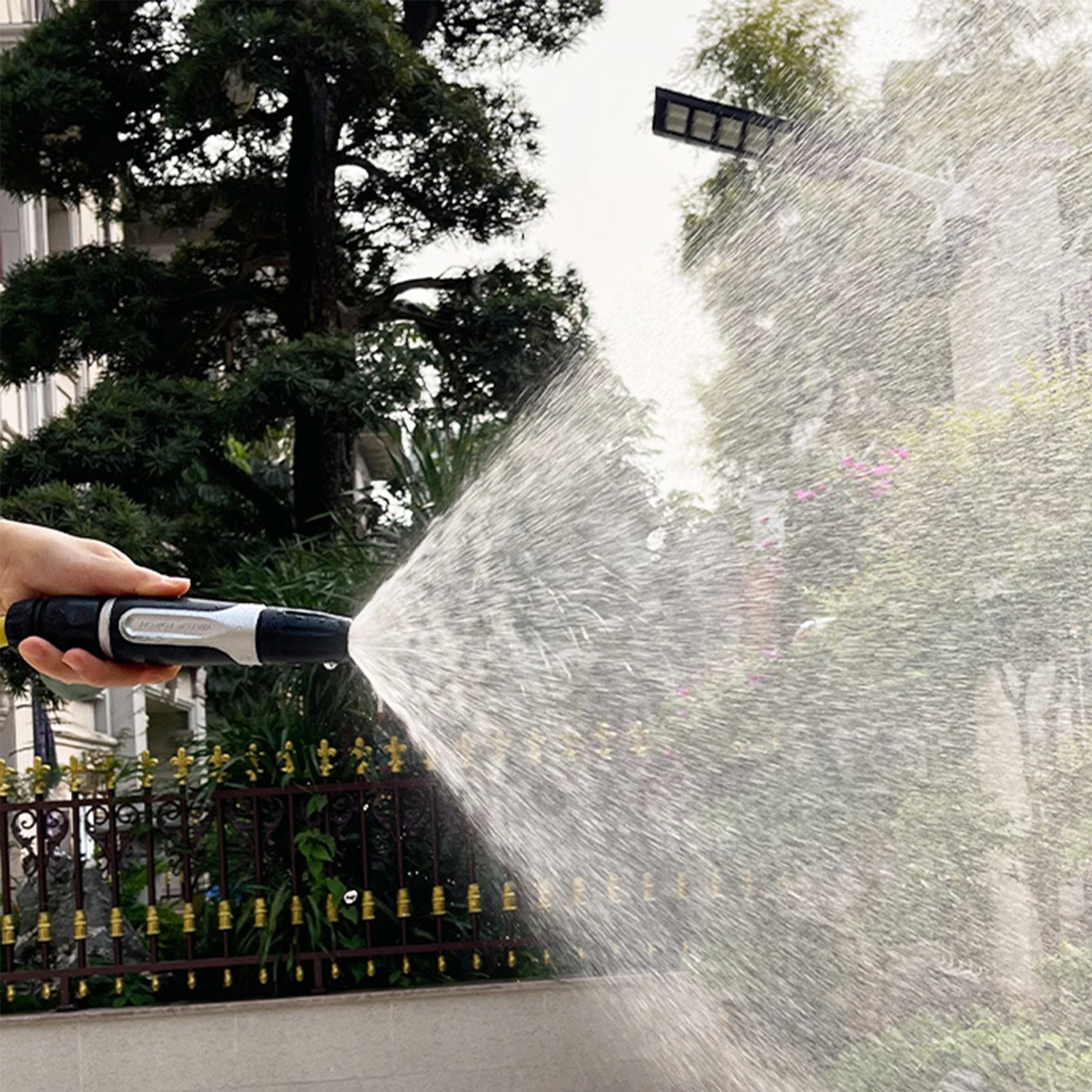 Expandable Garden Hose Water Pipe Set Flexible Portable Garden Hoses Water Pipe for Cleaning Showering Pets Cars