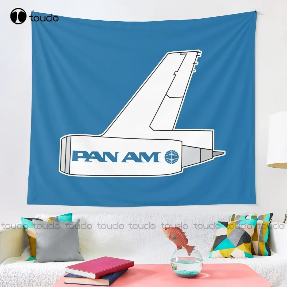 Pan Am Tail Tapestry Tapestry Prints Tapestry Wall Hanging For Living Room Bedroom Dorm Room Home Decor Art Home Decoration