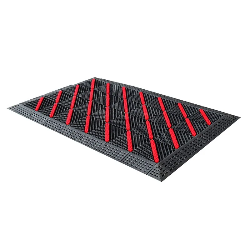 Shopping mall lobby three-in-one non-slip floor mat dust removal outdoor entrance hotel scraping mud and foot entry