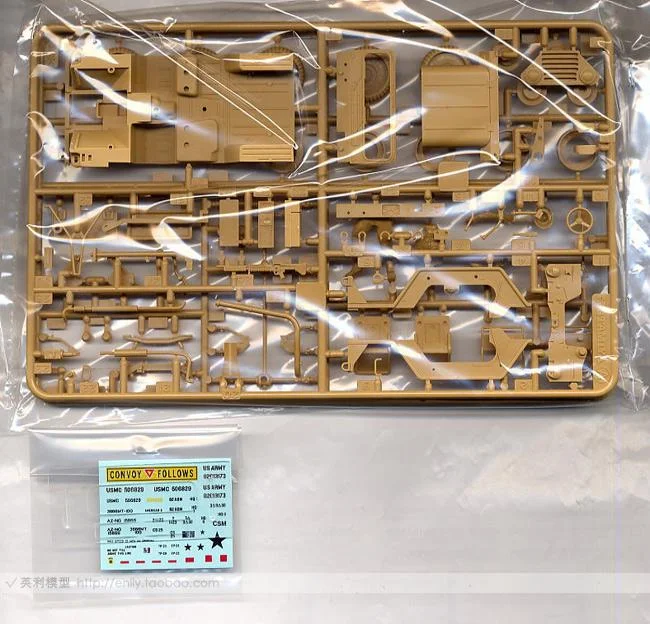 تاميا 1/35 العسكرية البلاستيك أطقم منمذجة 35123 الولايات المتحدة M151A2 فورد موت ضوء سيارة 1/35 تجميعها نموذج هدية جمع لتقوم بها بنفسك #2