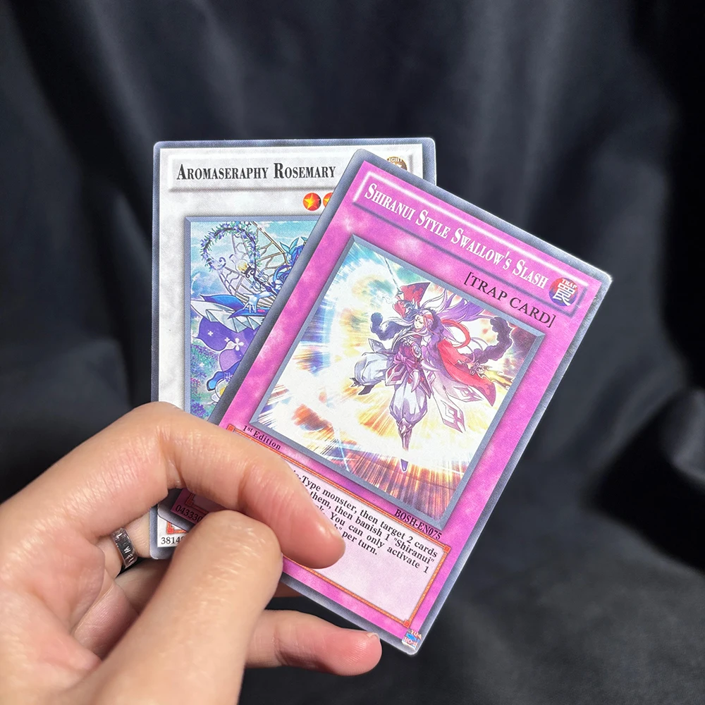 Cartes de jeu personnalisées feuille/carte régulière bricolage PTCG cartes personnalisées jeu de société jeux de fête MTG pour toute image