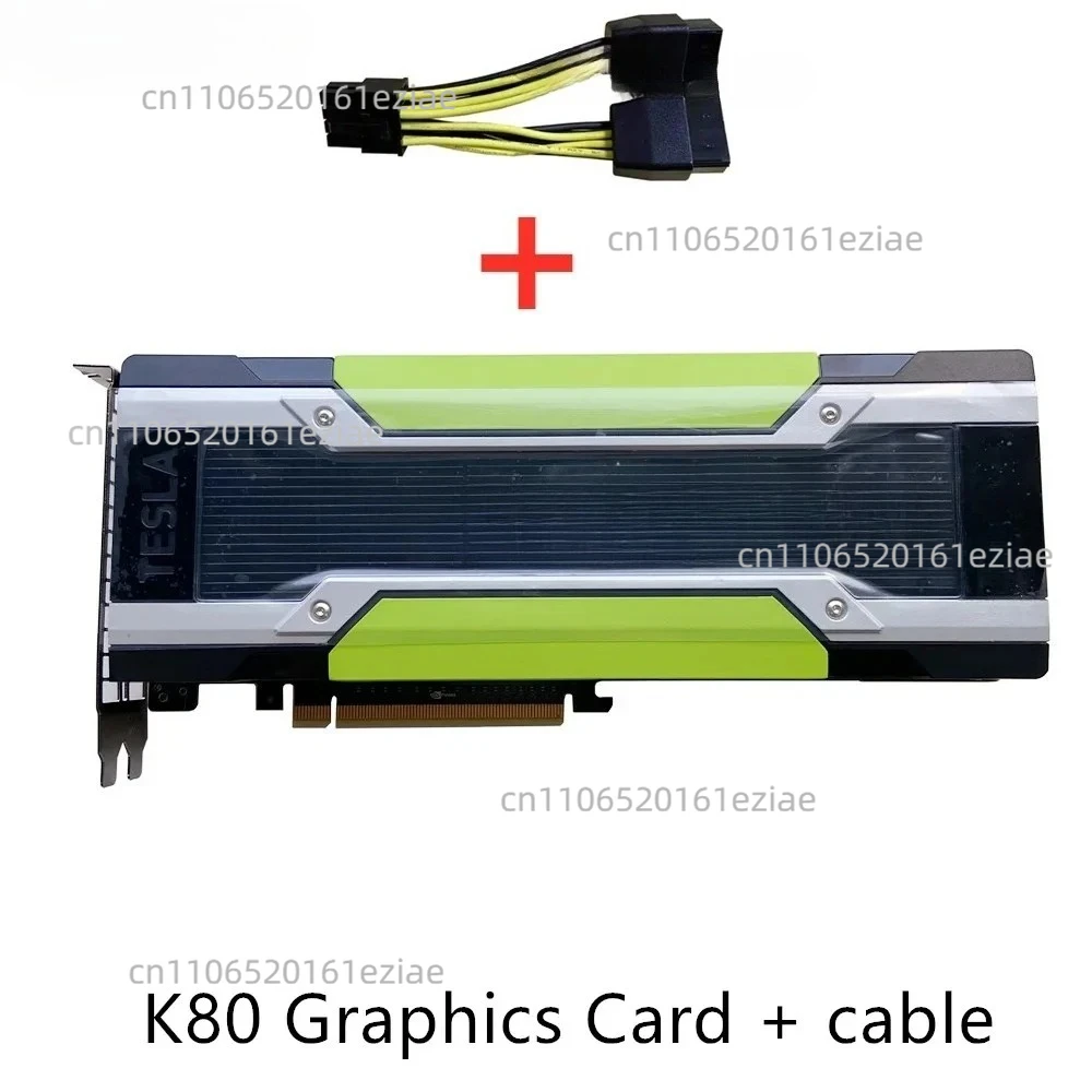 Original Graphics Card For NVIDIA TESLA K80 24GB GPU J0G95A 796124-001 699-22080-0200-501 Video Card Fast ship