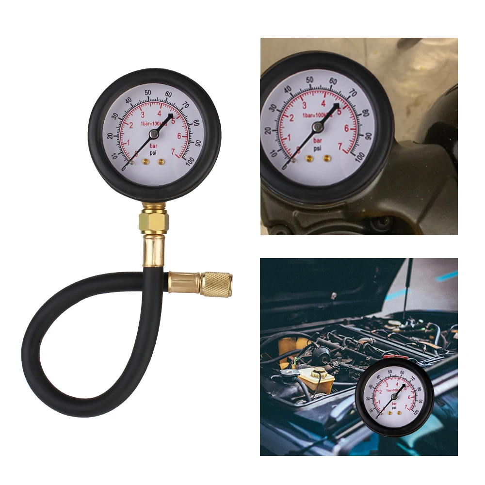 

Car Test Set Auto Diagnostics Tools For Fuel Injection Pump Tester TU-113 Fuel Pressure Gauge