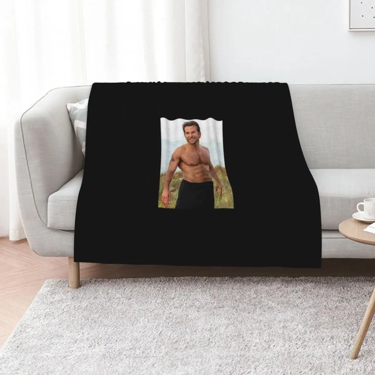 BRADLEY COOPER Actor Throw Blanket anime Heavy christmas gifts Furrys Polar Camping Blankets