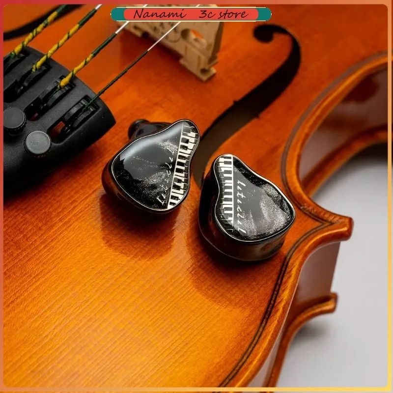 LETECIEL ENCORE Kabelgebundene In-Ear-Kopfhörer mit zwei Spulen und vier Eisen-HIFI-Lautsprechern für ACG-Gesang und weibliche Stimmen – Ideales Geschenk