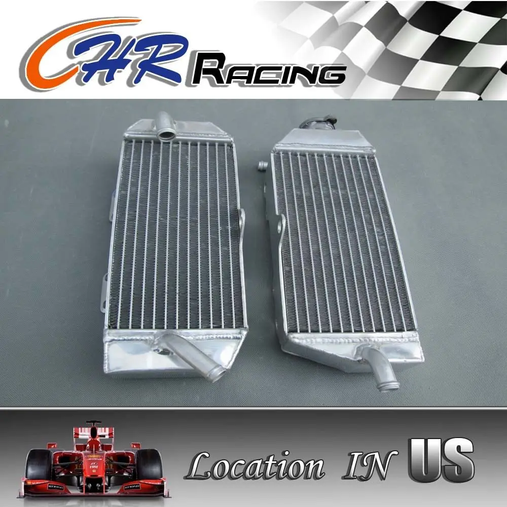 NEW left+right full Aluminum Radiator For 2000 Yamaha WR400F WR 400 F W R 100%welding durable Cooler Cooling Coolant 00