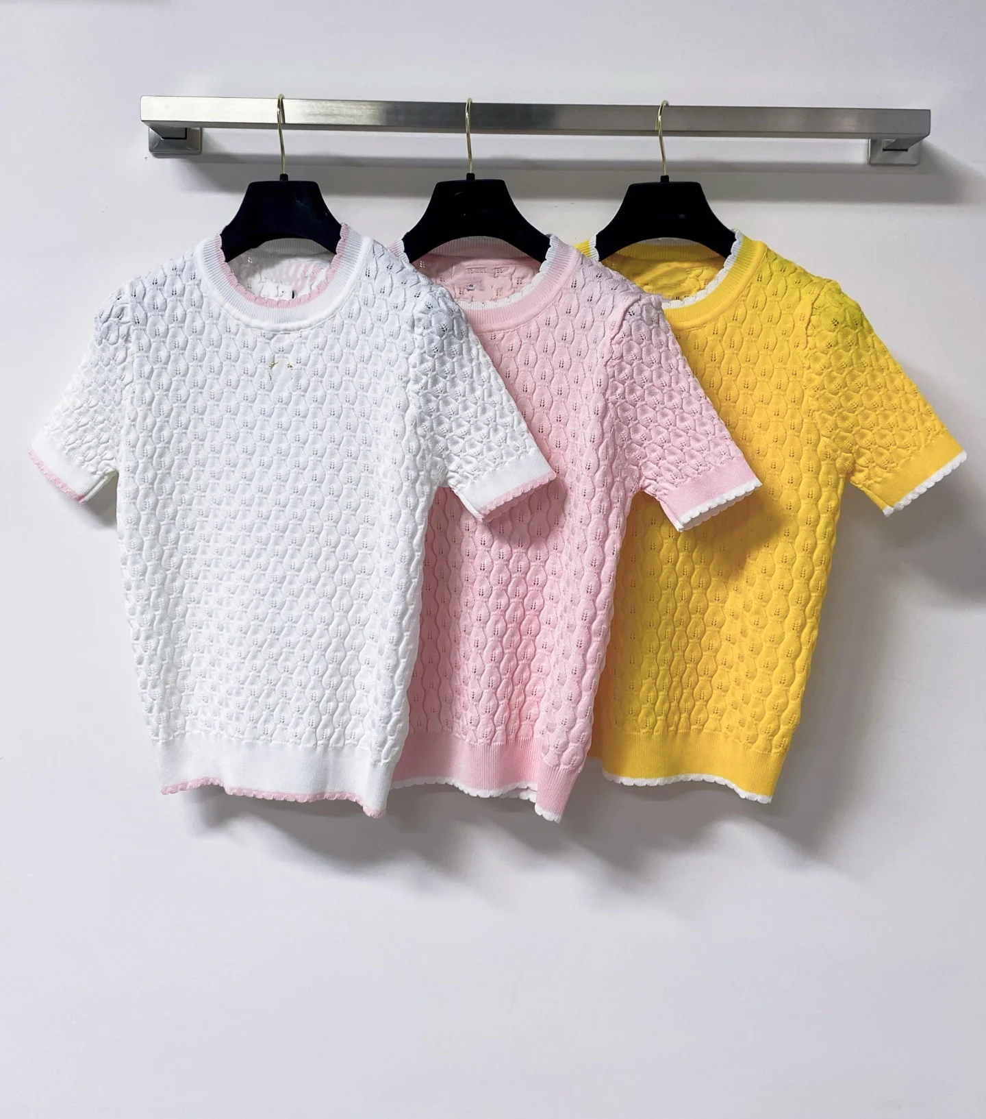 26th Edition - Three-color Short-Sleeved T-Shirt - Breathable - Pattern - Elevates the Overall Atmosphere