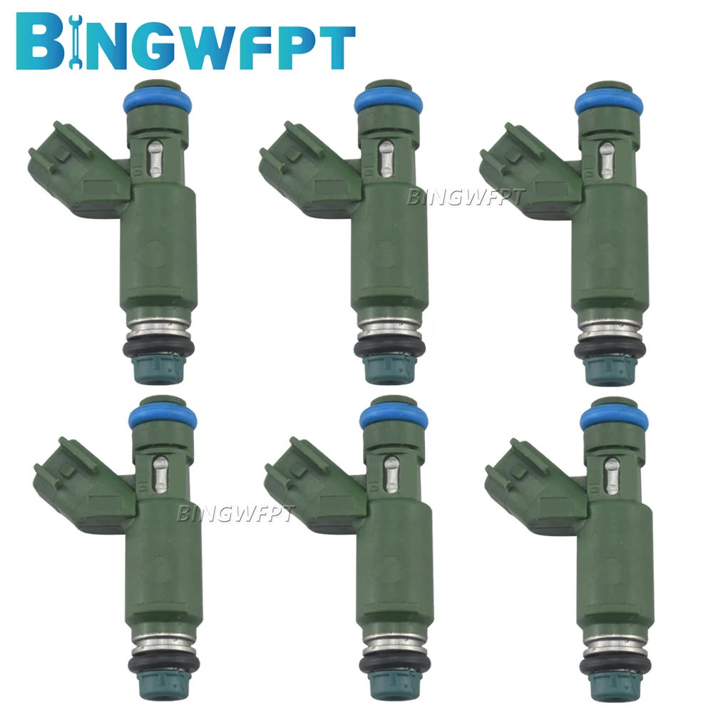 

6X BINGWFPT High Quality Fuel Injector OEM 1X43-AB FOR 01-08 JAGUAR X TYPE 2.5 3.0 V-6 Car Accessories