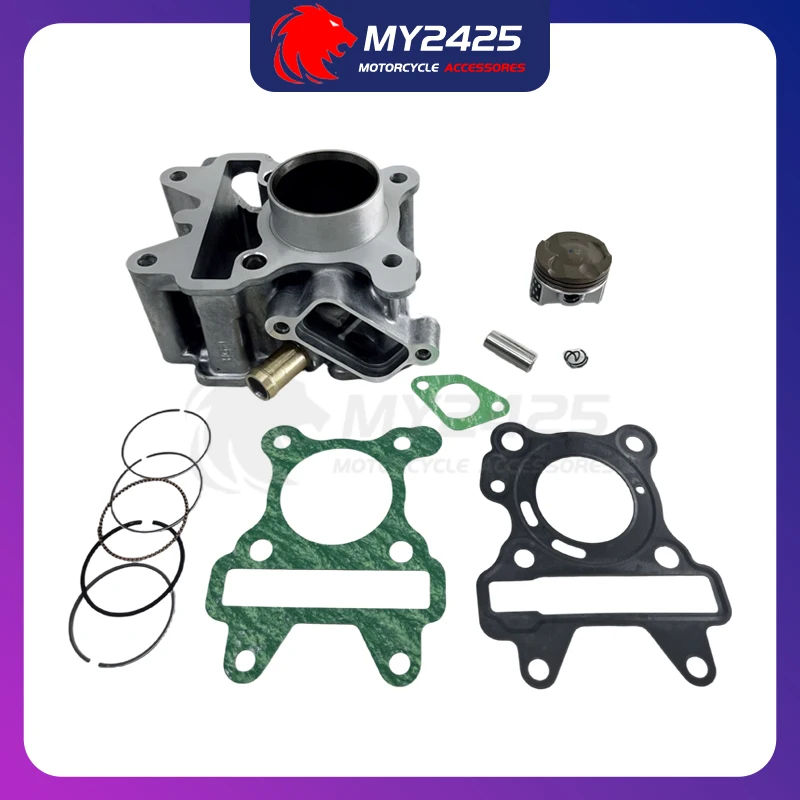 60CC 42MM Big Bore Cylinder Kit For Yamaha YW50F FX Zuma XC50 Vino50 BX50 Gear CE50 Jog NS50F XF50 C3 4T Engine Parts