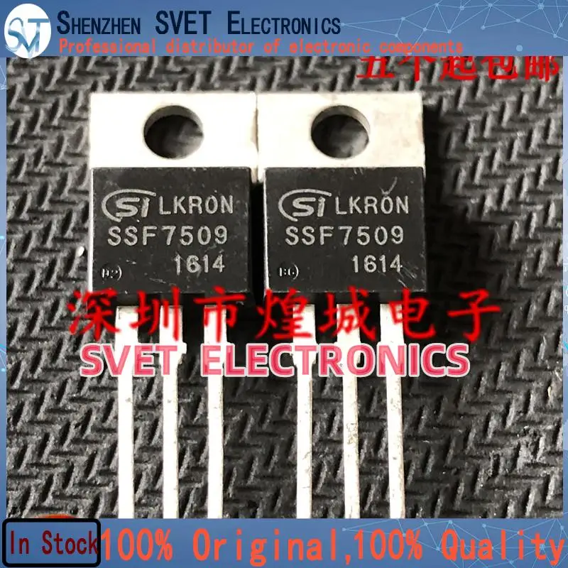 10PCS-50PCS  SSF7509  MOS TO-220 80V 80A  Original In Stock Fast shipping