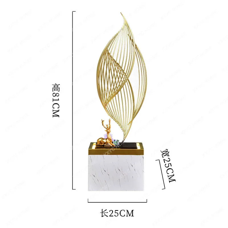 Loop Flowing Water Ornaments Living Room Entrance Desktop Household TV Cabinet Side Decoration Opening Gift