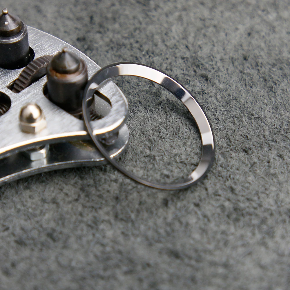 316L الفولاذ المقاوم للصدأ بدون علامة السلحفاة مشاهدة الفصل الدائري