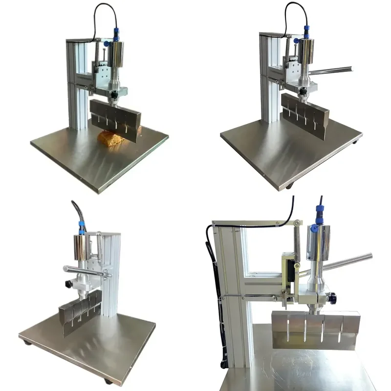 for Manual chocolate cake ultrasonic food cutter with 305mm titanium blade