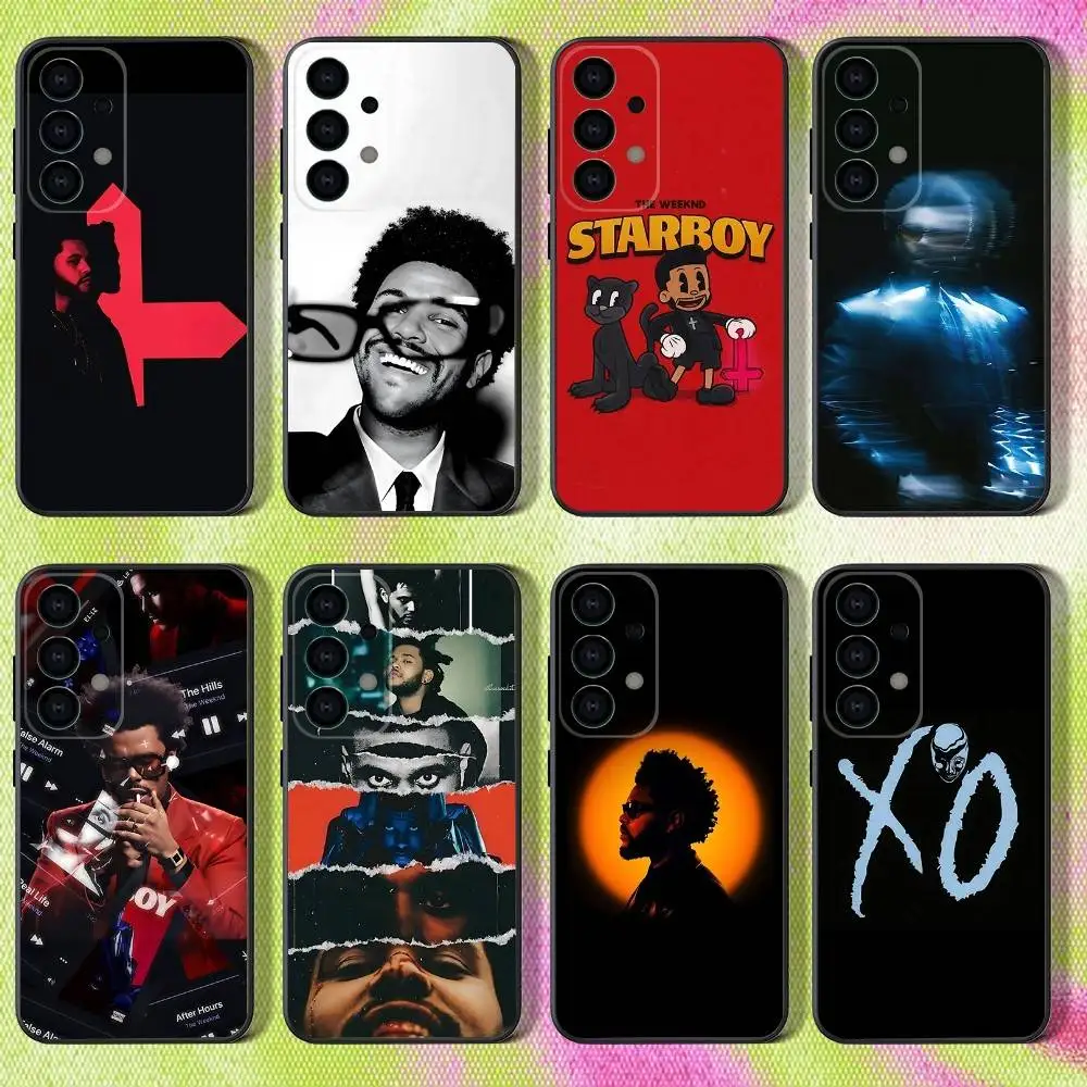 

The W-Weeknd XO Phone Case For Samsung S25,S24,S21,S22,S23,S30,Ultra,S20,Plus,Fe,Lite,Note,10,9,5G Black Cover