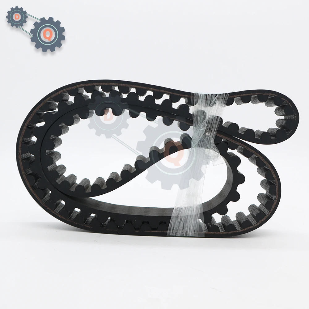 HTD 14M Timing Belt Length 728mm to 1498mm HTD14M Synchronous Belt Width 25/30/40/50/60/100mm HTD 14M Rubber Closed Loop Belts