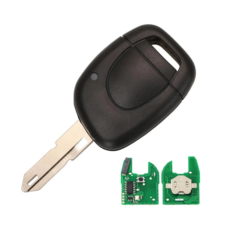 

Для Clio 2 Master Kangoo Twingo, чехол для дистанционного ключа Clio 2, сменный корпус автомобильного ключа Kangoo с чипом PCF7946 433 МГц