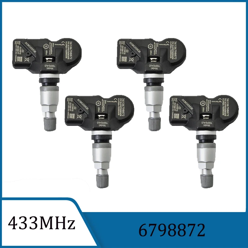 

6798872 36106798872 TPMS Tire Pressure Sensor For 2014 2015 2016 2017 2018 Rolls-Royce Dawn Ghost Wraith Alpina 6 B5 B6 D5 XD3