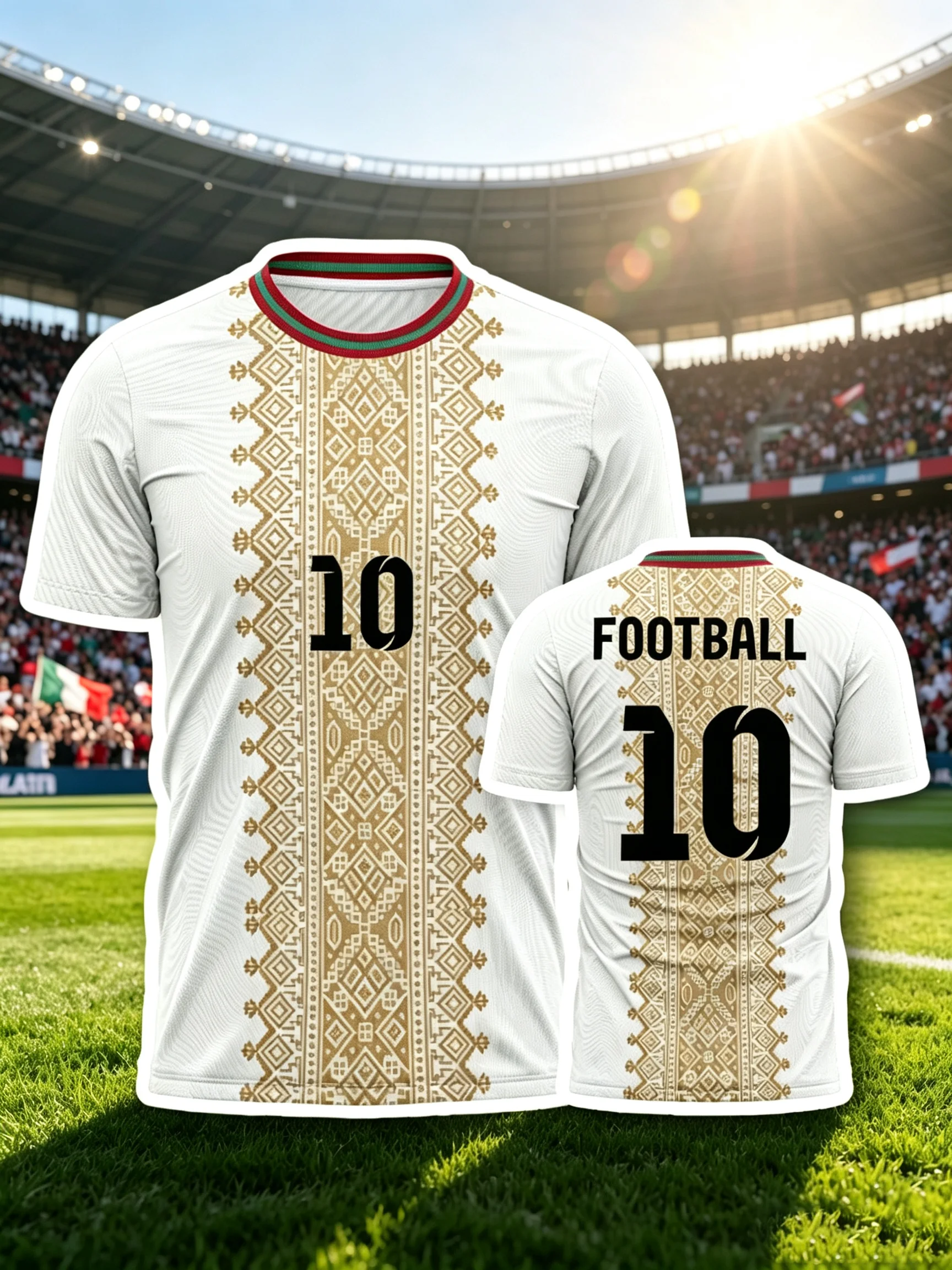 Classic Fan Edition T-Shirt with Trendy Print - Unisex Sporty Short Sleeve Sweatshirt