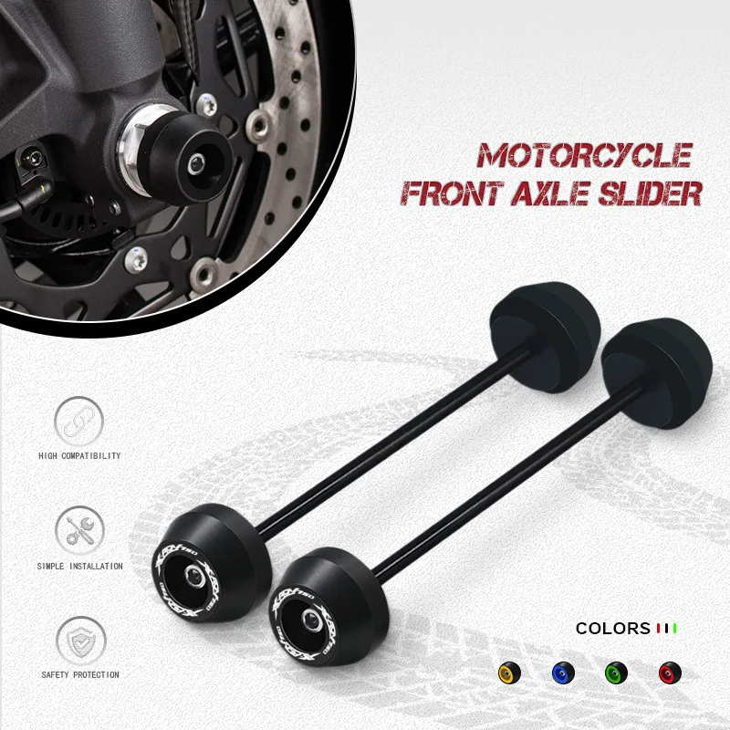 

Motorcycle xadv750 Front Rear Axle Fork Wheel Crash Slider Cap Falling Protector Pad For XADV 750 X-ADV750 2017-2025 2024