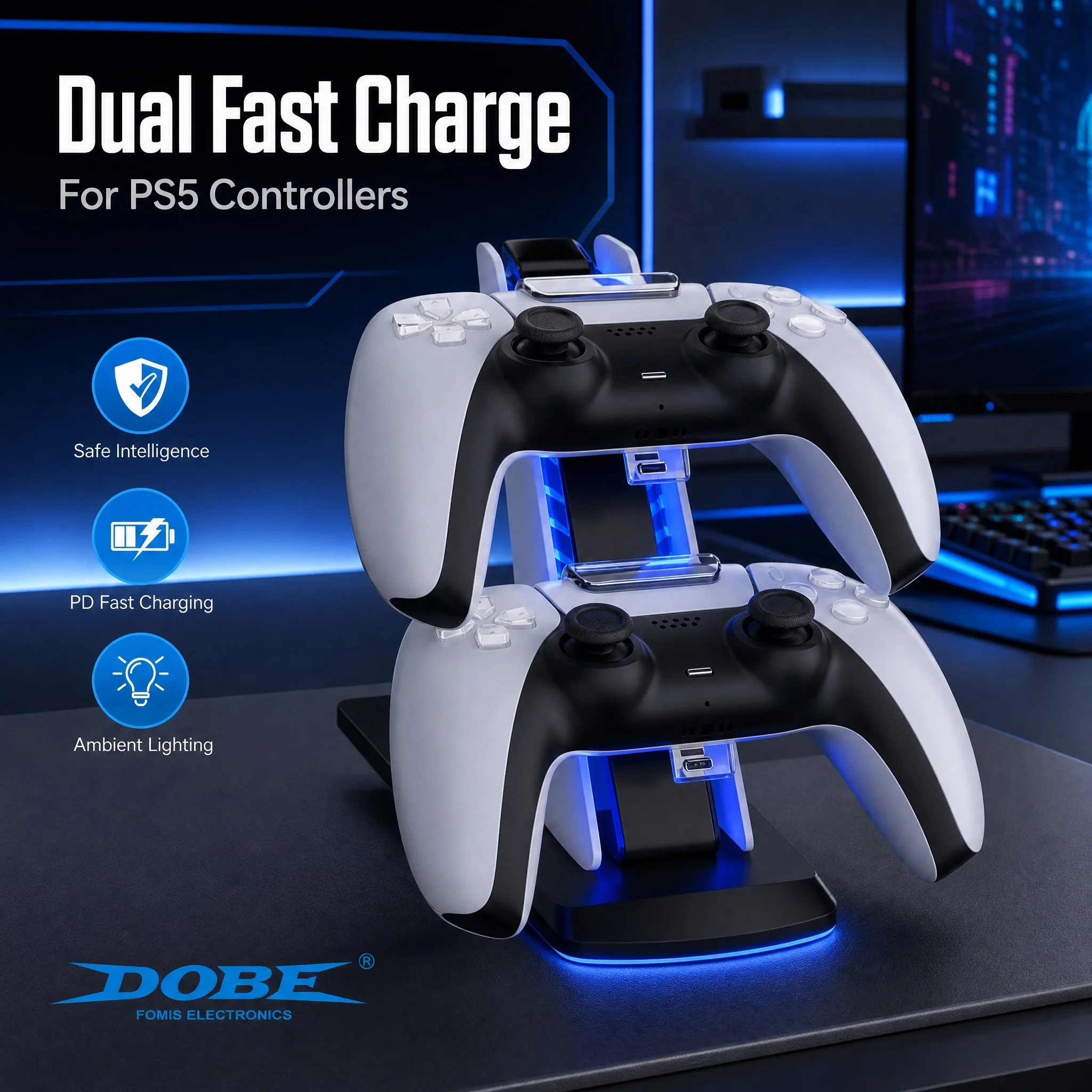 base-de-carregamento-para-dois-comandos-ps5-carregador-rapido-para-dois-comandos-dualsense-indicador-de-estado-led