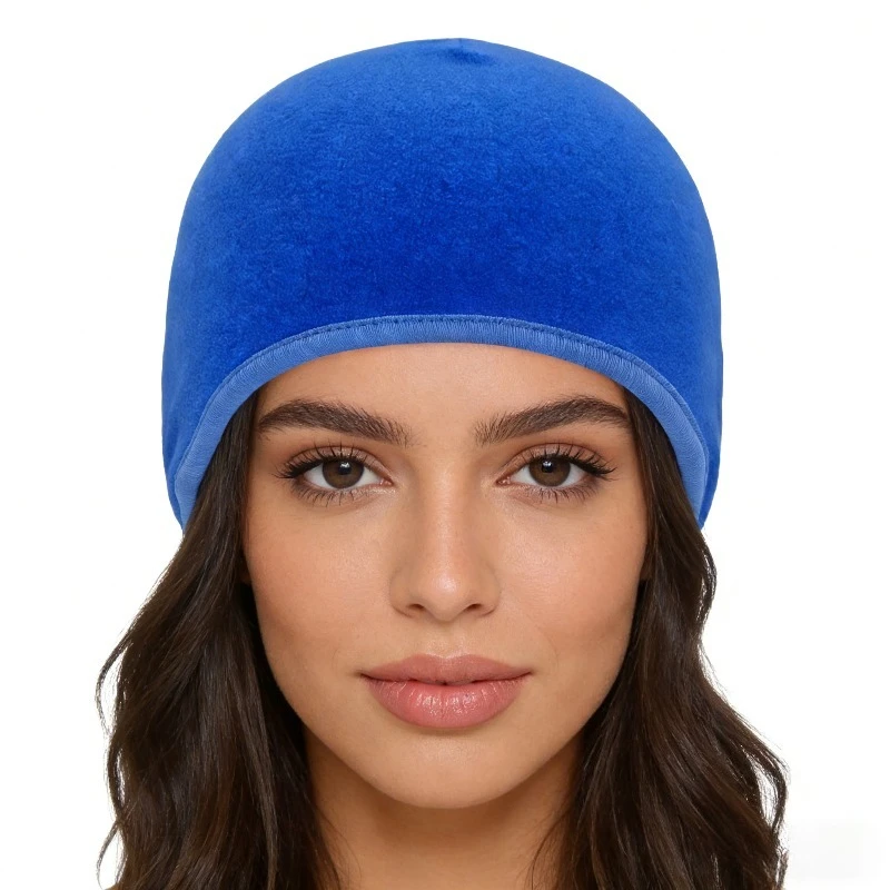 Gorro con cola de caballo para mujer, gorro térmico con forro polar y orejeras para esquiar, correr y ciclismo, novedad de 2026 ​