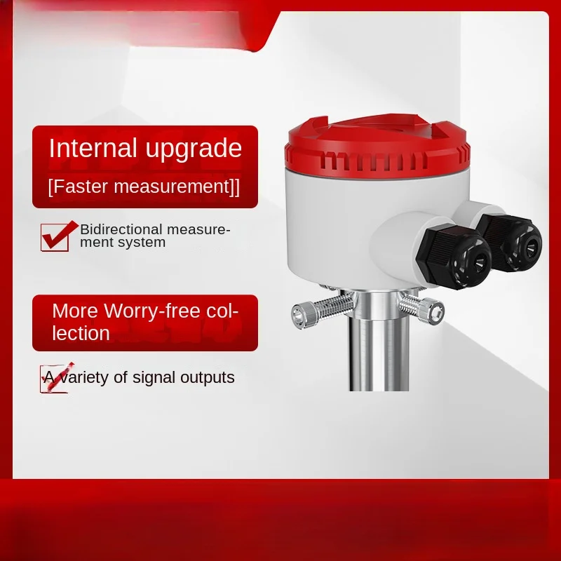 Flowmeter Large Diameter Pipeline Wastewater Sewage Flow Sensor Plug-in Electromagnetic Flowmeter