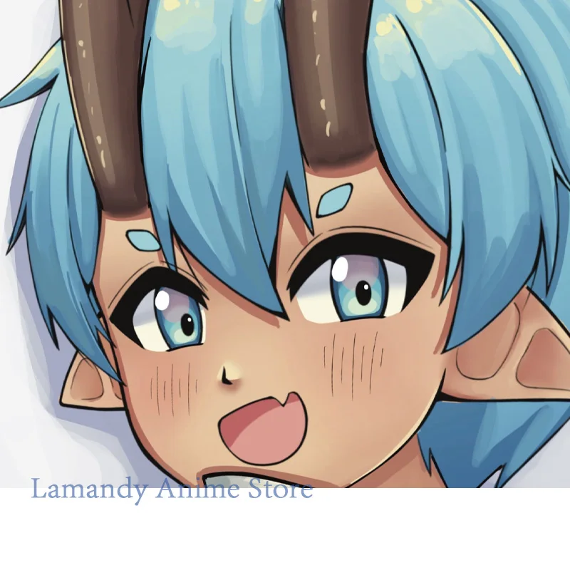 Dakimakura Anime Dragon Shota Boy Double-Sided Print Pillowcase Life-Size Body Pillow Cover