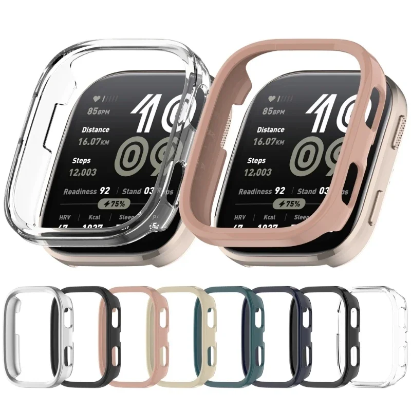 Custodia per smartwatch semi -chiusura leggera Copertura PC Protector Opzione a colori multipli per BIP 6 (A2435)