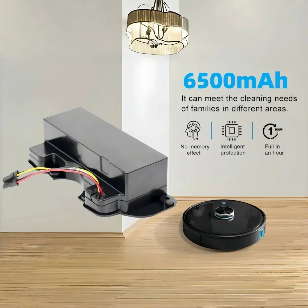 NEW Replacement Battery For CECOTEC CONGA 4090 4490 4590 4690 Robot Vacuum Cleaner Accessories Spare Parts Tool 14.8V 12800mAh