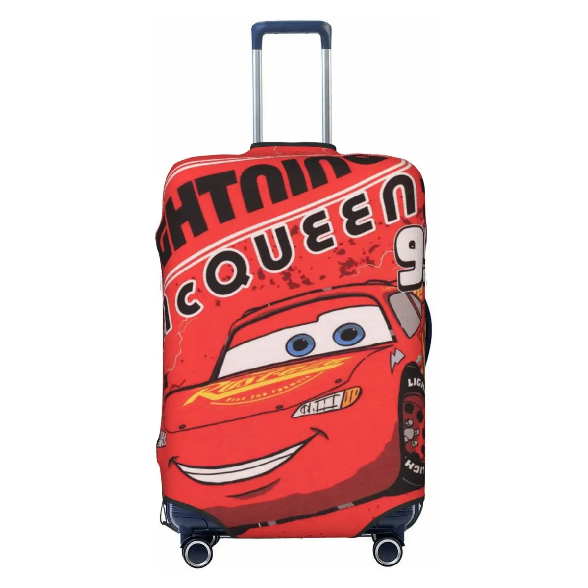

Custom Lightning Car M-McQueen Luggage Cover Elastic Cartoon Travel Suitcase Protective Covers Suit For 18-32 inch