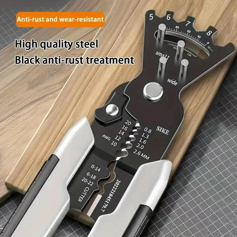

Ручной инструмент 5-в-1, плоскогубцы для гибки кабеля, гаечный ключ, инструмент для обжима кабеля, инструмент для зачистки проводов, режущий инструмент для зачистки кабеля |