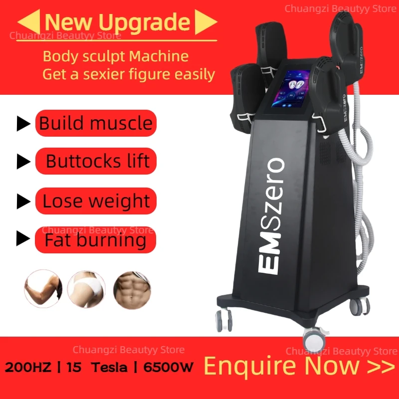 

Emszero Nova NEO Professional EMSZERO ULTRA RF Machine 2024 EMS Body Sculpting Machie HIEMT Weight loss Muscle Stimulation