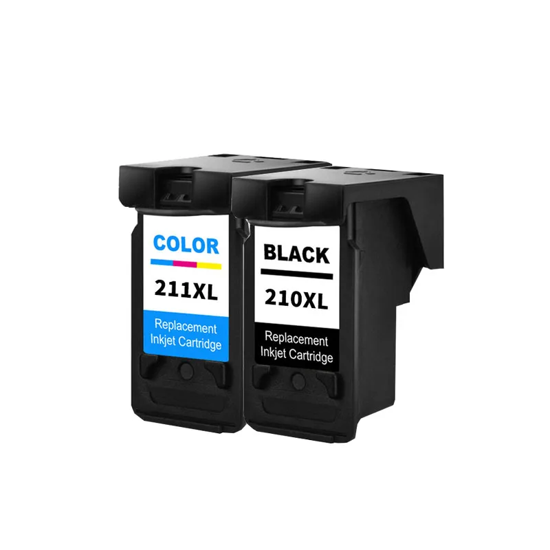 210 211 PG210 CL211 Ink Cartridge Compatibe 210XL 211XL PG-210 CL-211 for Canon Pixma IP2700 IP2702 MP240 MP250 MP260 MP270