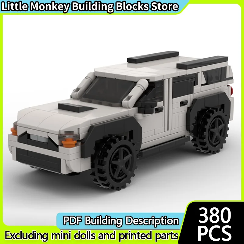 

Speed Racing Car Model MOC Building Bricks Hardcore Off-Road Vehicle Modular Technology Children Holiday Gifts Assemble Toy Suit