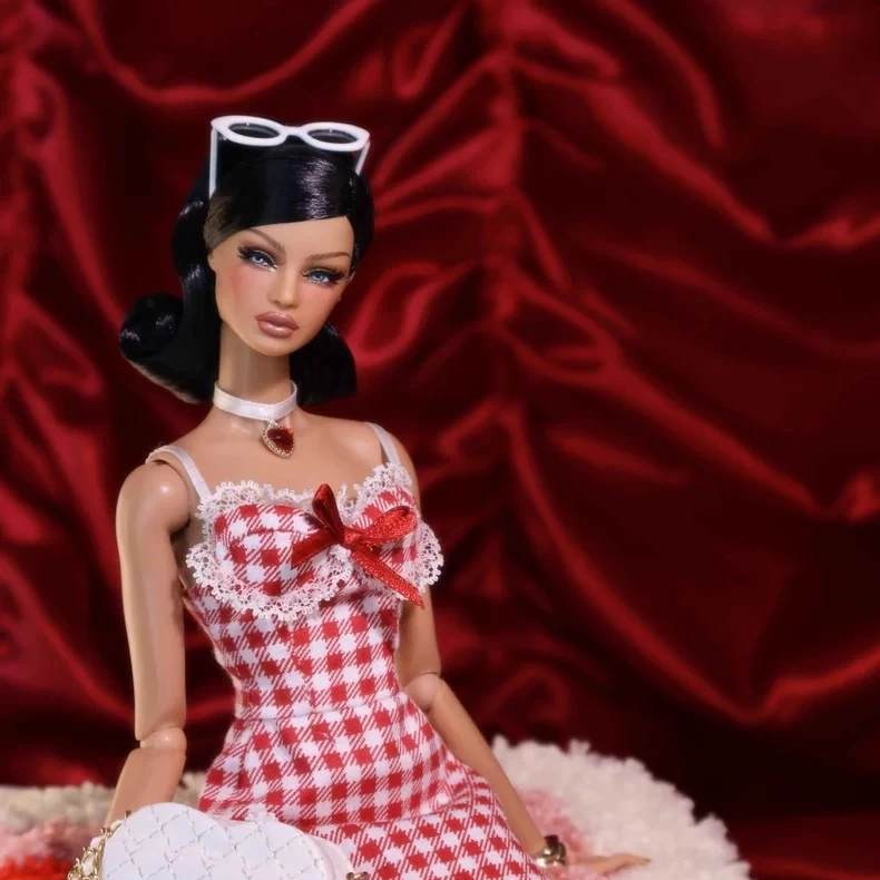 GSF OOAK GMCOLL Doll  Exquisitely Crafted 1/6 Scale Fashion Doll Vintage Modern‌ Cute Girl Custom Toy Puppet Friend DIY Gift