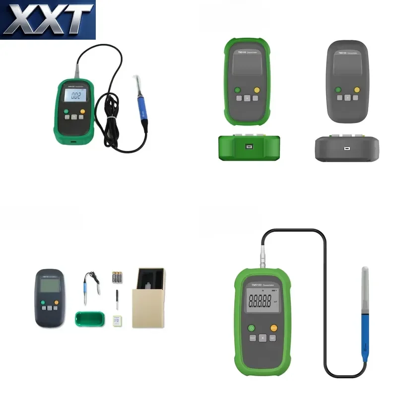 XXT Auto Range Magnetic Field Measuring Instrument Backlight Hall Effect Magnetic Intensity NDT Detection Equipment