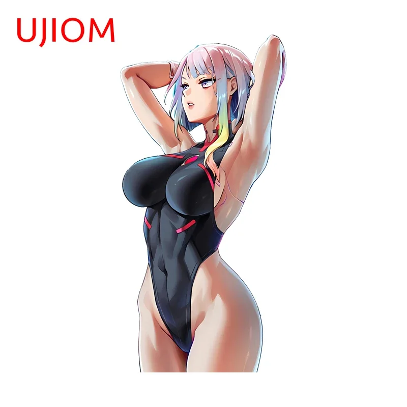 UJIOM Seductive And Beautiful Girl Wall Sticker Fashion Lucy Attractive Unique Decal Waterproof Living Room Anime Wallpapers