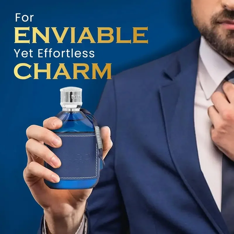 

Dumont Nitro Dark Blue Men's perfume spray 3.4oz Men's Luxury Fragrance