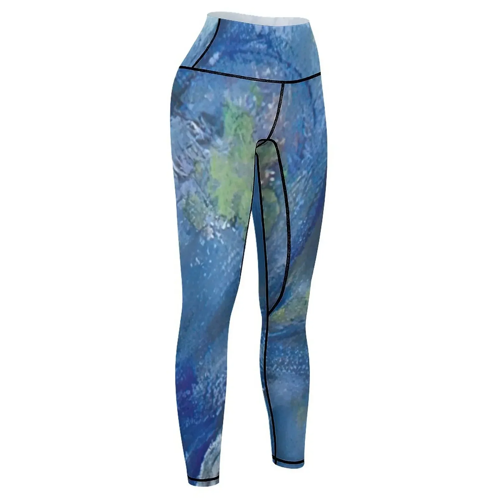 Рисунок 6 - Marc Chagall - Леггинсы Bird Blue People