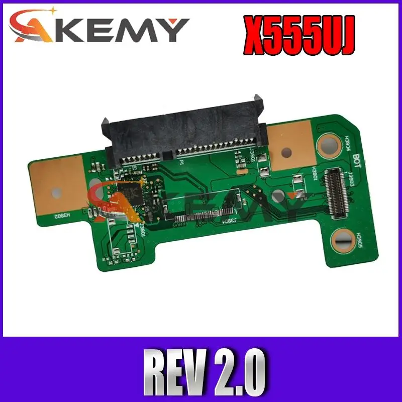 

Akemy original HDD connector For Asus X555U X555UA A555U F555U K555U X555UJ Rev 2.0 Hard disk drive board 100% Tested