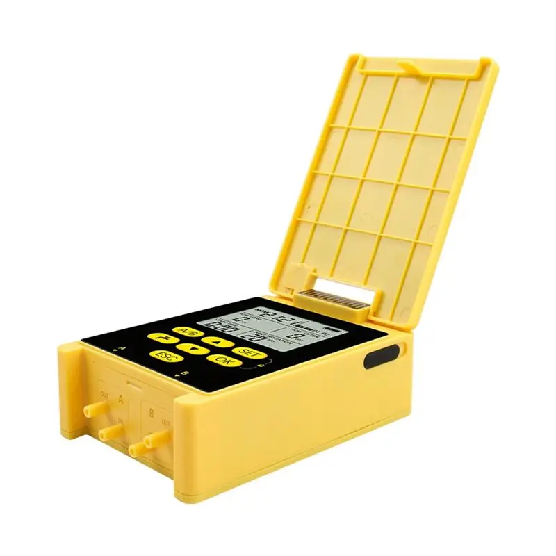 Digital Solar Irrigation Timer LCD Automatic Watering System Outdoor Garden Watering Tool Adjustable Program-AA26