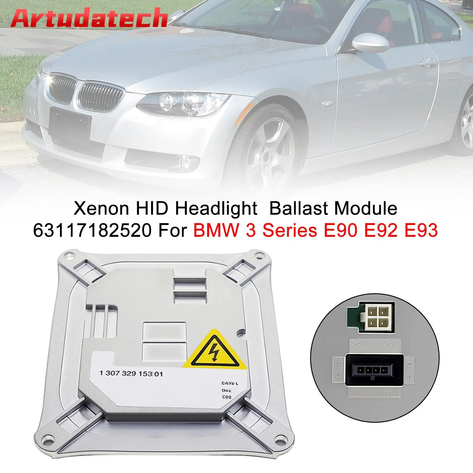 

Модуль ксенонового балласта для фар Artudatech 63117182520 для BMW 3 серии E90 E92 E93, автомобильные аксессуары