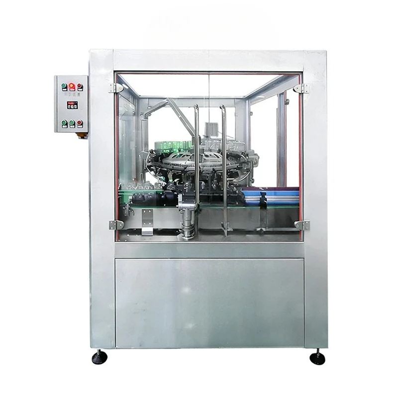 Automatic Flip Bottle Rinder Beverage Beer Juice Rotary Bottle Rinder