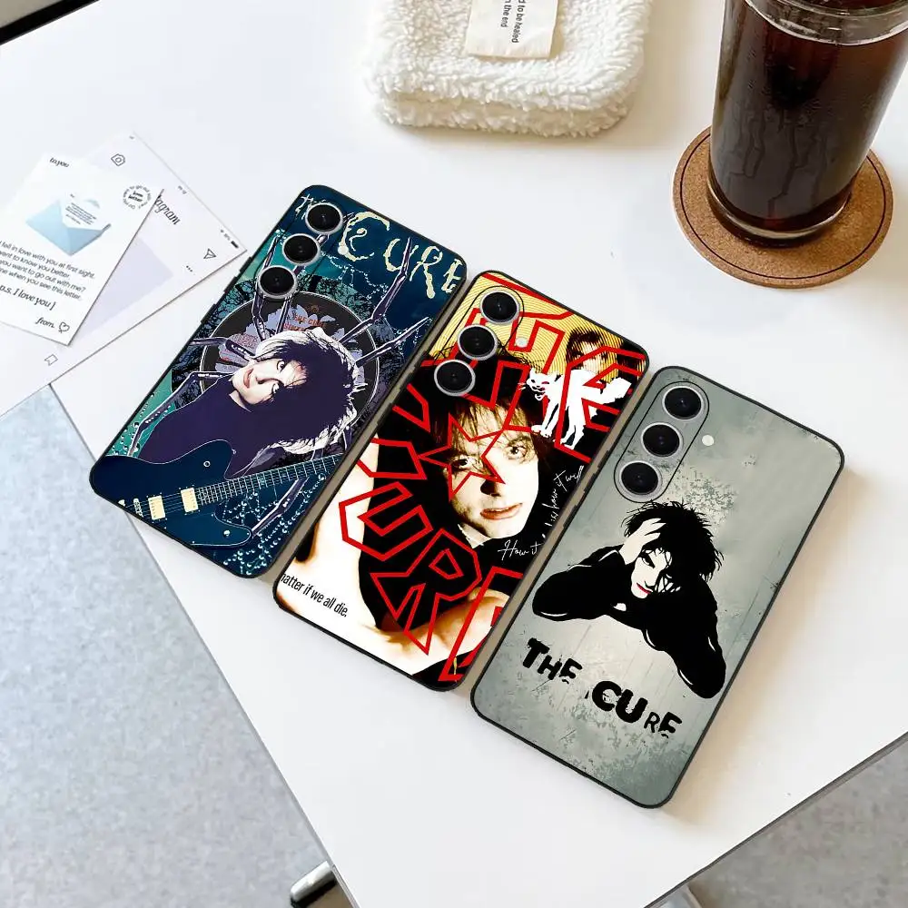 Classic Rock Band T-The C-Cure Phone Case For Samsung S 24 Fe 25 Ultra Plus 20 Lite 21 30 22 23 24 22 Ultra 5G Fundas