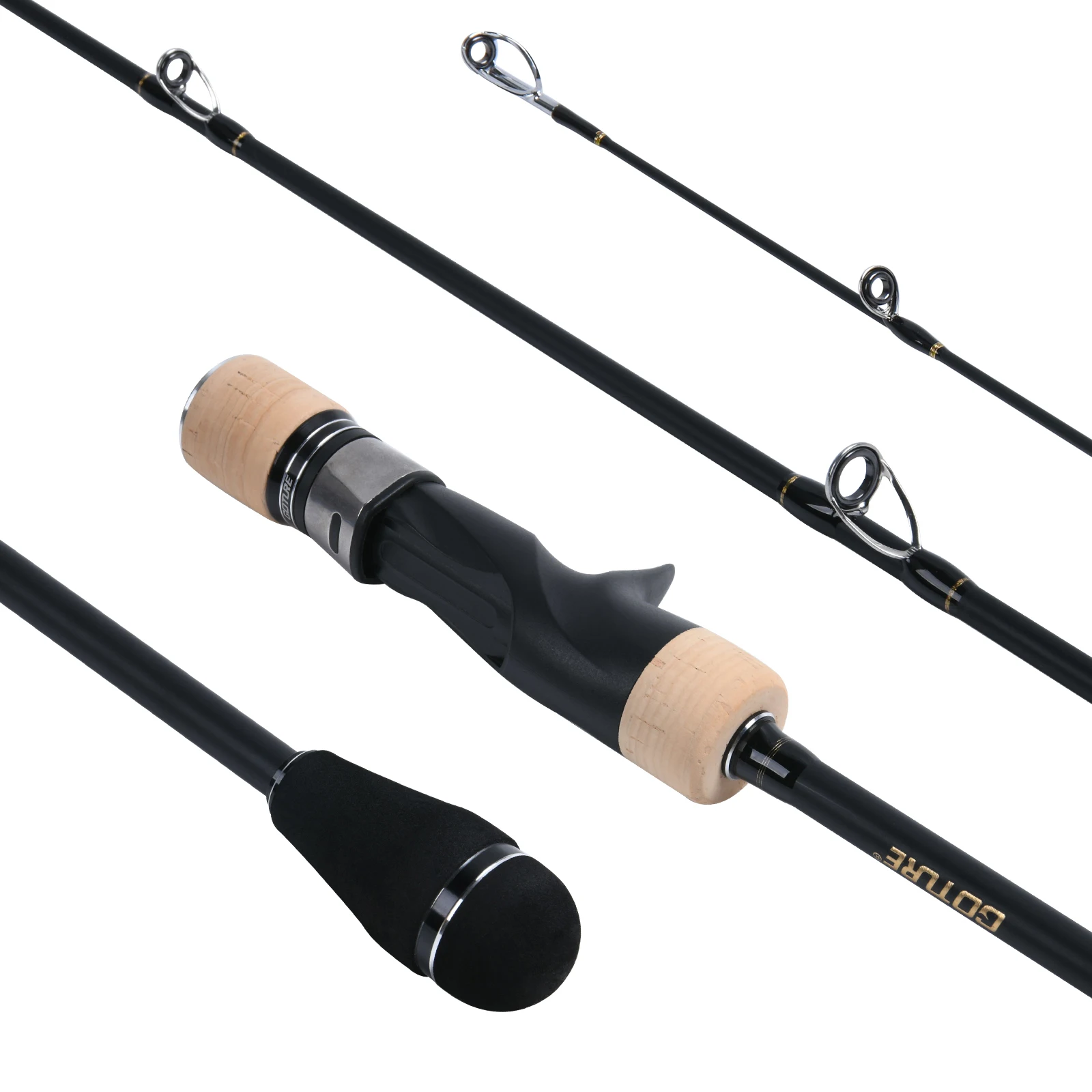 goture pollux ii slow jigging vara de pesca solid top tip spinning casting rod barco maritimo pesca de agua salgada solido ml m mh poder 189m 01