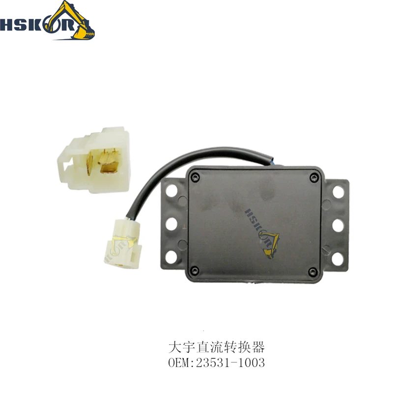 Excavator Parts DC Converter 2531-1003 HSKOR Good Quality for Daewoo